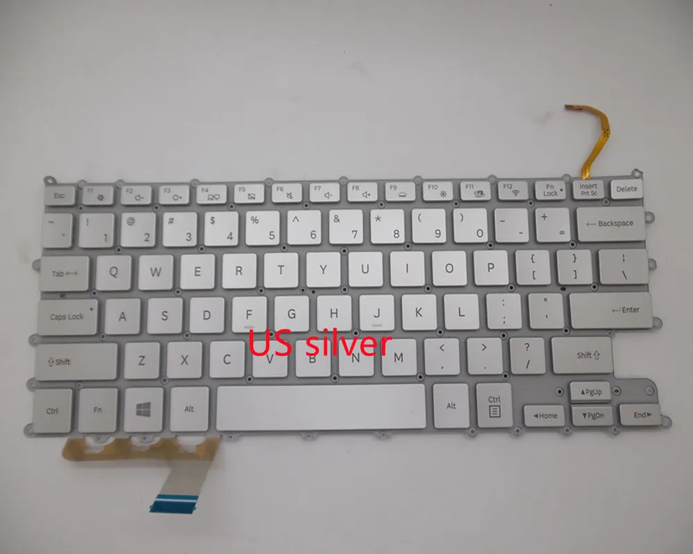 New For Samsung NP930QAA NT930QAA NT930QBE NT930QBV Laptop Korean/US Keyboard With Backlight