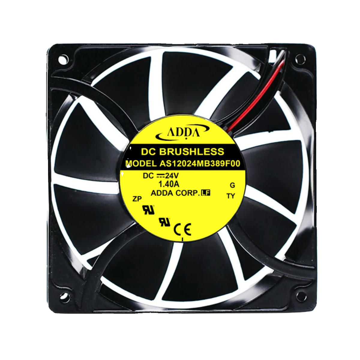 BARU ASLI AS12024MB389F00 24V 1.40A 12038 120x120x38mm KIPAS PENDINGIN RADIATOR