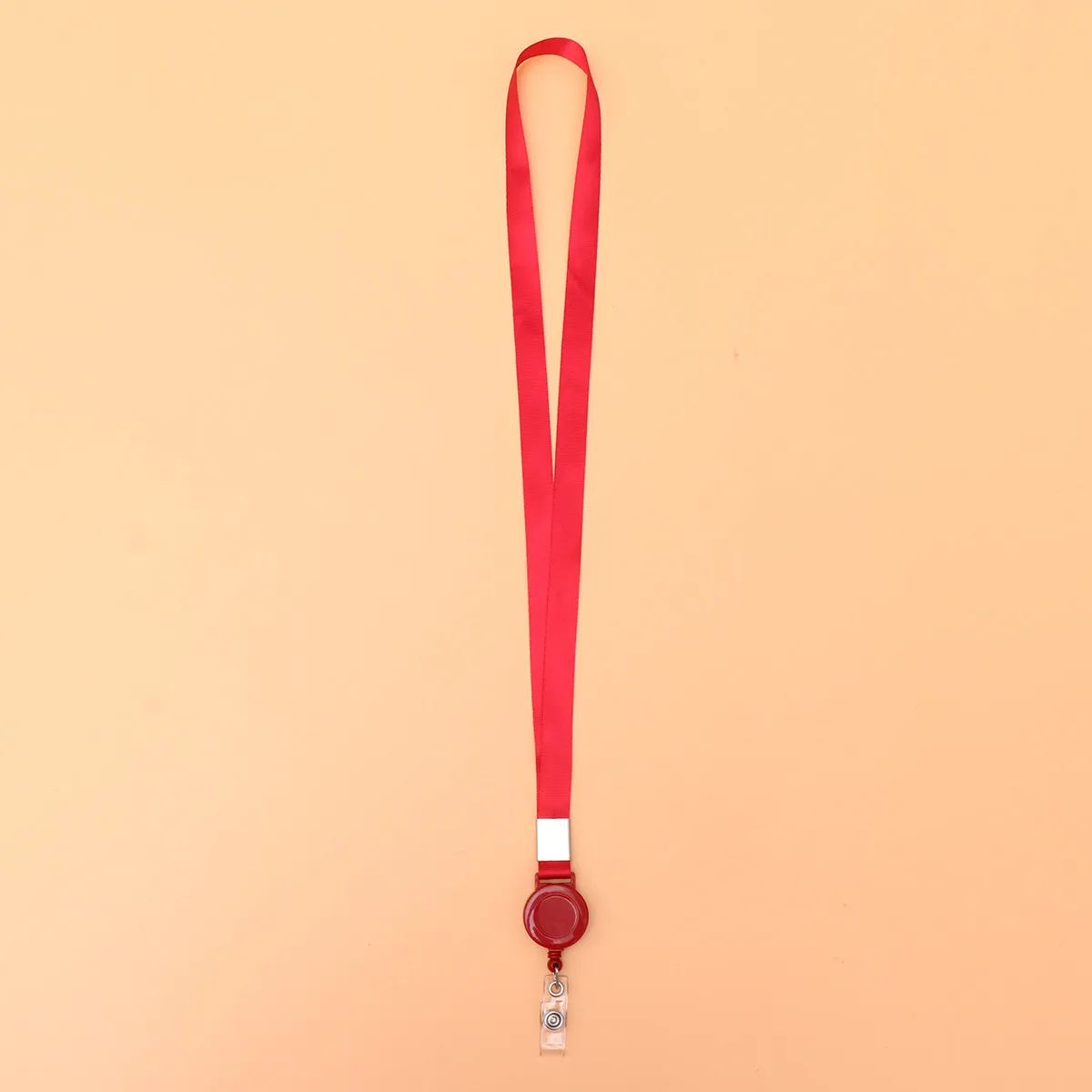 

Набор из 4 прочных красных шнурков для бейджей и пропусков, для школы и офиса