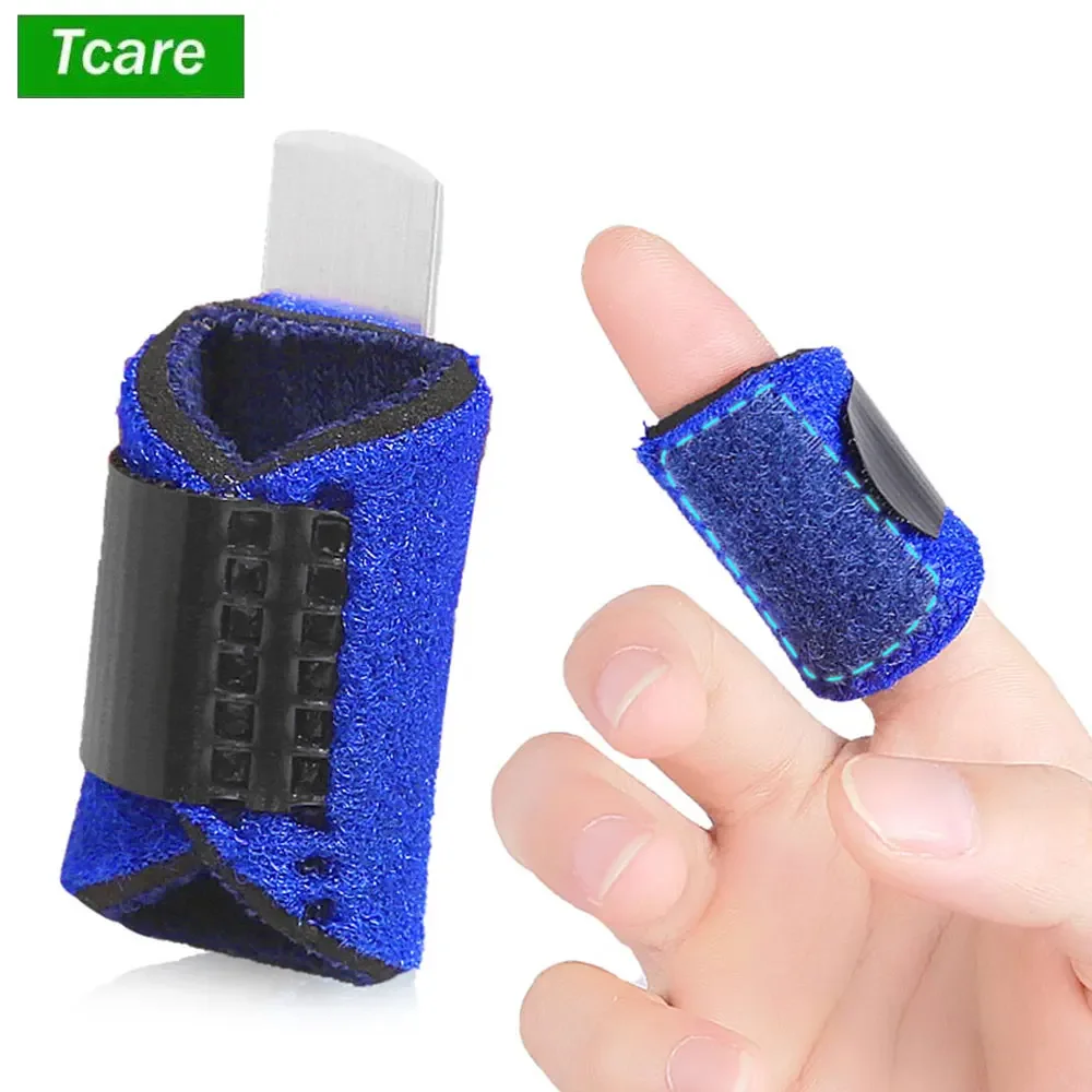 Finger Protector Splints, Finger Brace for Broken and Strained Finger Protection Straightening, Fit for Index Middle Ring Finger