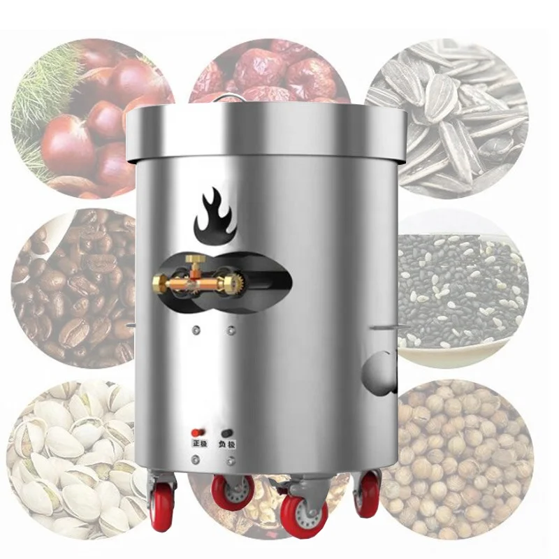 FOODLINE Rapid Cooling Nut Baking Machine Built-in Cooling Tunnel Shorten Waiting Time For Roasted Nut Packaging