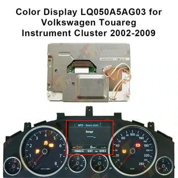 COLOR DISPLAY SPEEDOMETER CLUSTER FOR Volkswagen Touareg (2002-2009) instrument Cluster