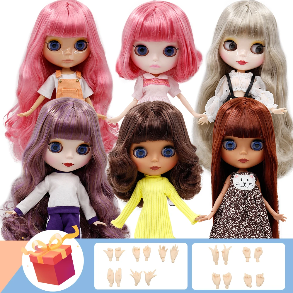 ICY DBS Blyth Doll 1/6 joint body fashion doll girl Gift Special Offer on sale with hand set A&B