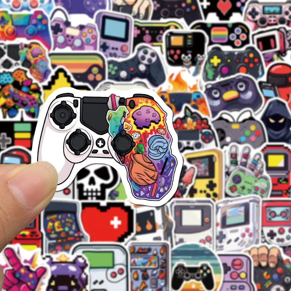 

10/30/57PCS Vintage Video Game Stickers Funny Cartoon Decals for Kids Toy Laptop Phone Suitcase Creative Graffiti Sticker Pack