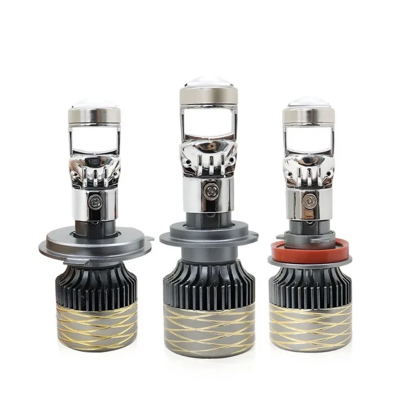 

General Motors LED Headlights H4 High and Low Integrated Dual Lens H7 Laser Headlights Super Bright Automotive Headlights