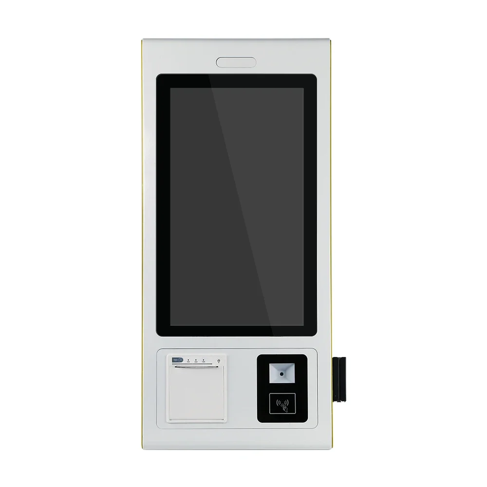 Bestview 21.5 Inch Self-service Terminal Payment Kiosk With Printer QR Corder NFC RFID Capacitive Touch All In One Panel PC
