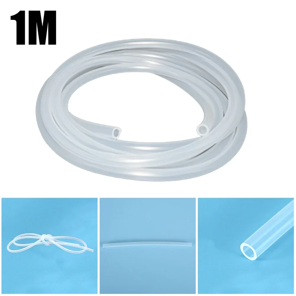 Water Pipe Silicone Hose Silicone Transparent 100cm Length Fully Automatic Rubber Hose Clear Flexible Silicone Tube