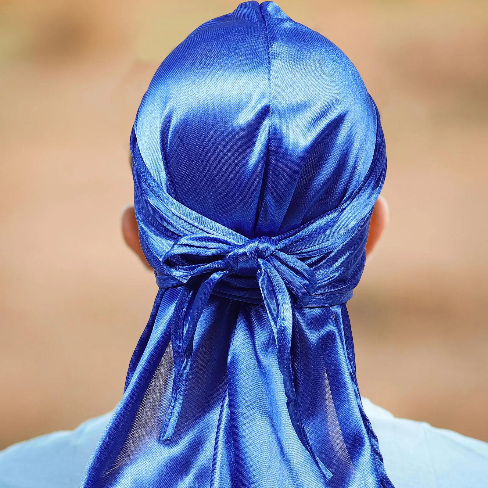 

2pcs Long Tailed Pirate Hat Headwrap Cap Elastic Beanie For Cycling Hiking Running Surfing Outdoor Sports Sailor Captain Hat