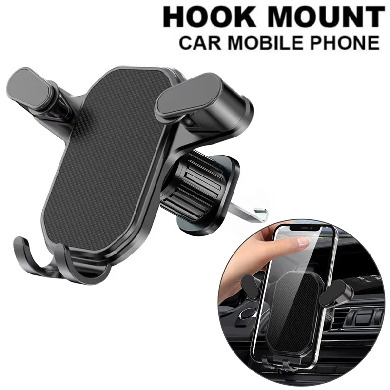 Universeller Schwerkraft-Auto-Handyhalter, Handy-Ständer, GPS-Navigationsunterstützung, Auto-Lüftungshalterung für iPhone Realme