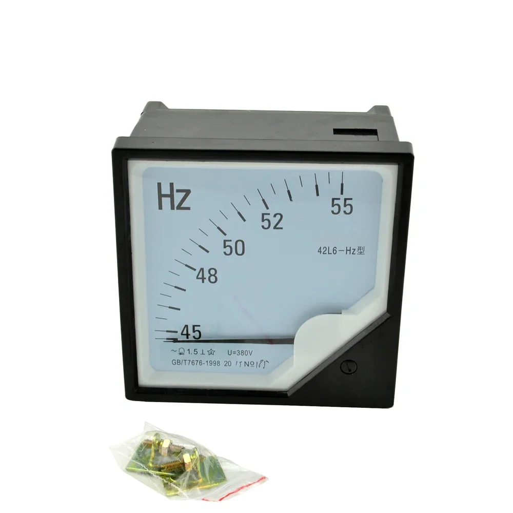 42L6(HZ 380V) Frequency Meter Pointer Diagnostic-tool Tester Cymometer Frequency Portable Counter Swr Meter hertz