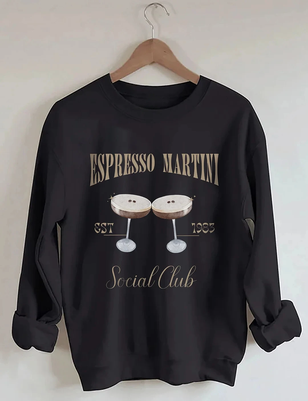 Rheaclots Espresso Martini Long Sleeves Sweatshirt