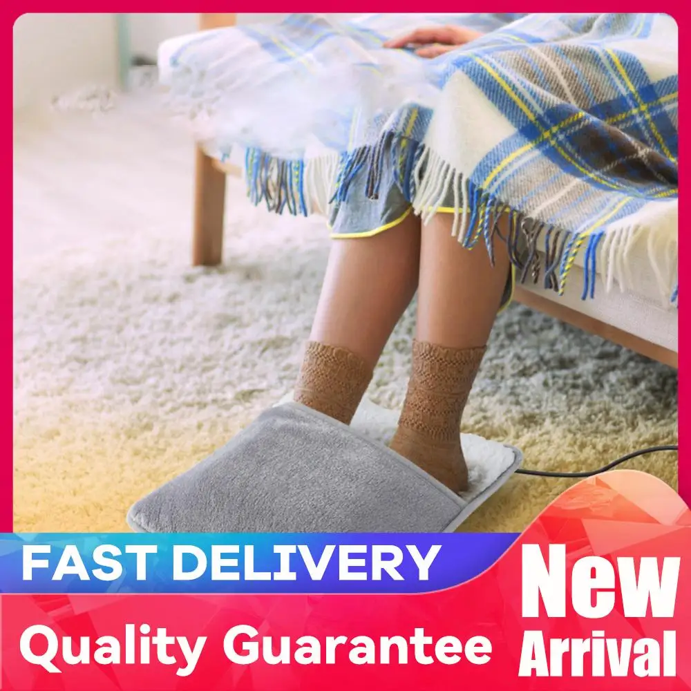 

Electric Foot Warmer USB Heating Pad Multi-Function Portable Hand Warmer Soft Thermal Foot Muff for Bed Under Desk
