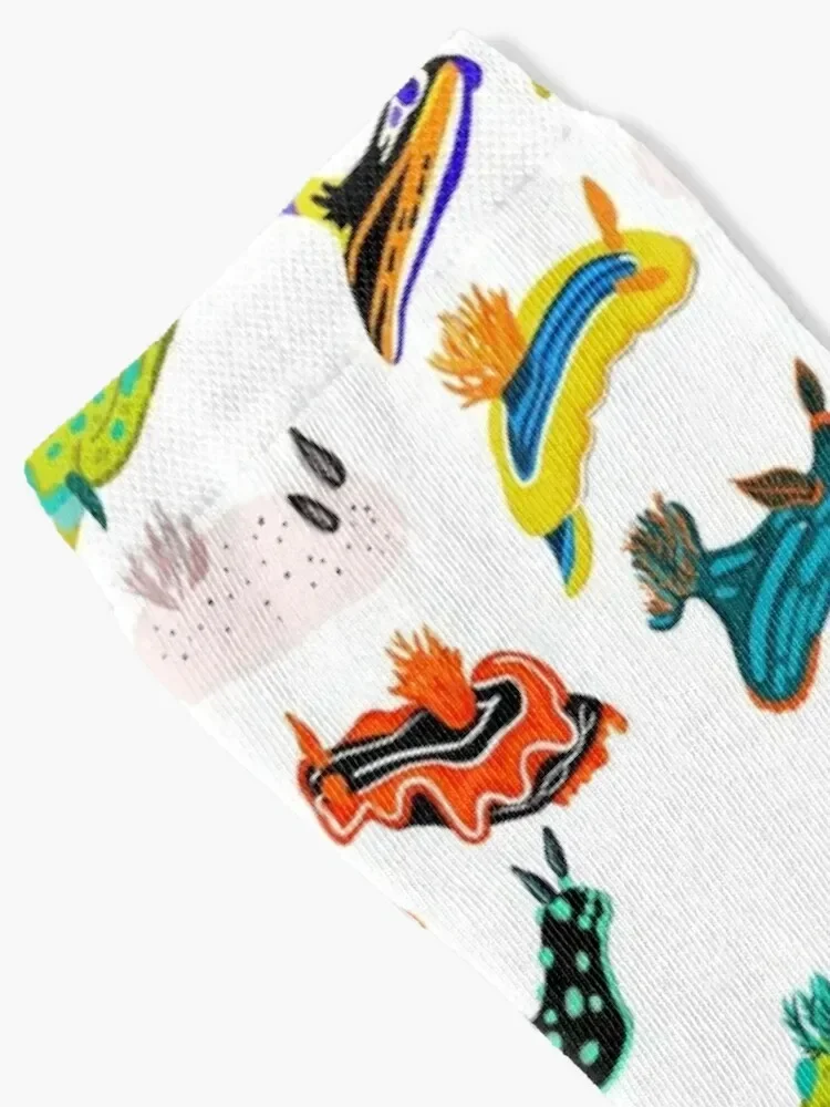 Nudibranch mayhem! Socks man crazy Luxury Woman Socks Men's