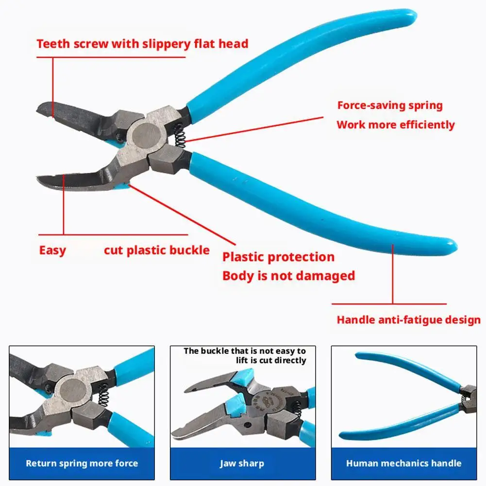 

Модернизированный сверхмощный набор многофункциональных инструментов для ремонта автомобилей и аудио, ванадиевая сталь, эргономичная ручка, средство для снятия автомобильных зажимов, инструмент для зачистки проводов