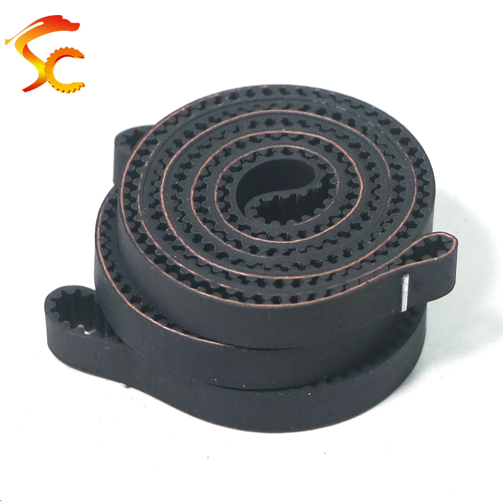 2GT/2M-782-6/10mm closed loop rubber belt 2GT/2M-782-6/10mm timing belt Teeth 391 Length 782mm width10/6mm for 3D printer