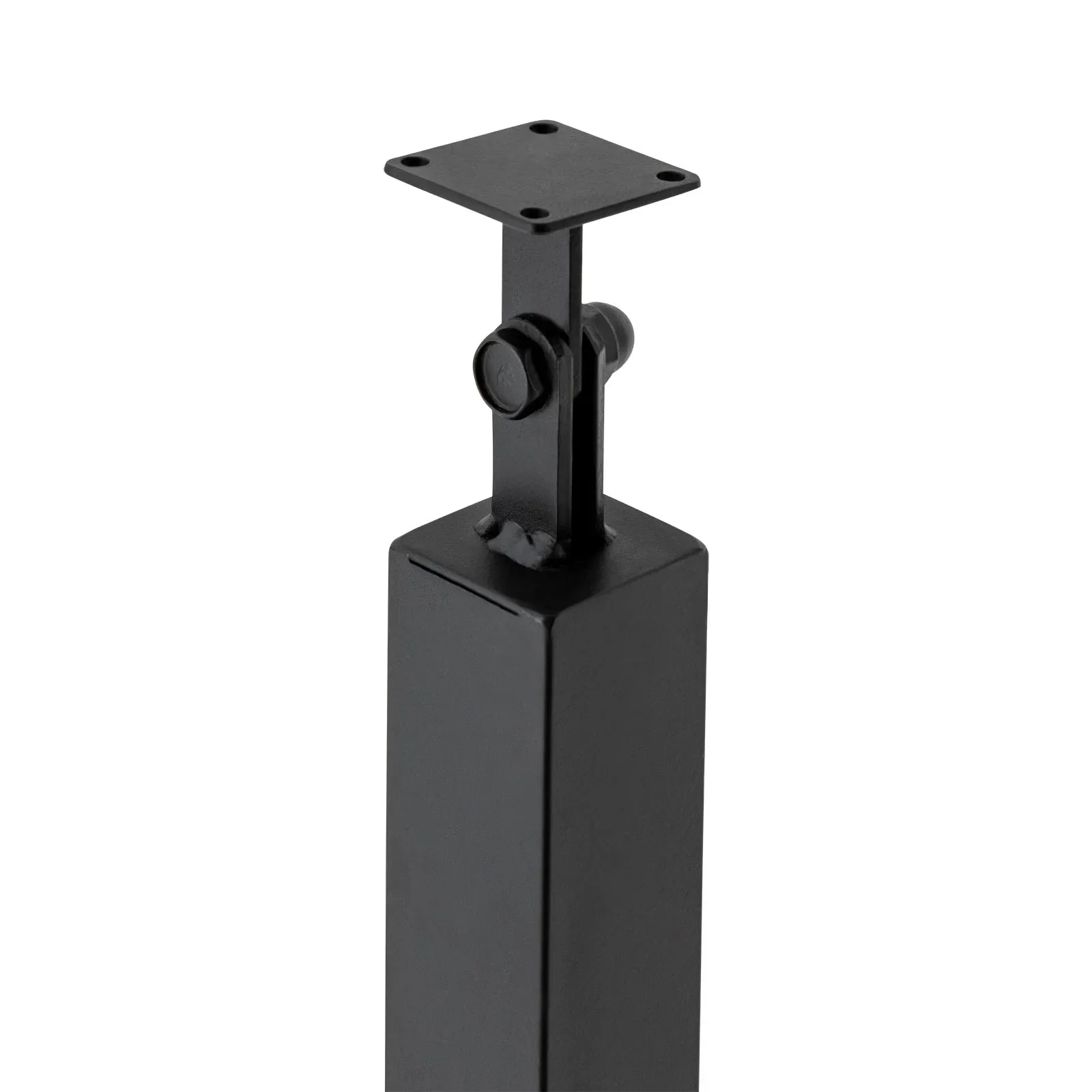 High-Quality Iron Stair Baluster Post: Three Size Options,Anti-Corrosion, Rust-Proof, Adjustable 270° Rotatable Head