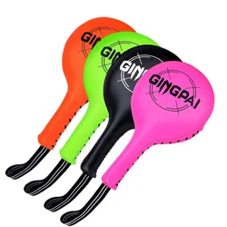 Taekwondo Boxing Pad Sanda Training Foot Hand Kick Target for Kids Adult Boxer Training PU Thickened MMA Kicking Pads