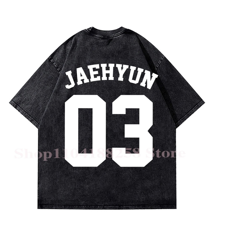 BOYNEXTDOOR Jaehyun T-shirts Women Men Cotton Wash Clothes Trend Casual Short Sleeve Top1