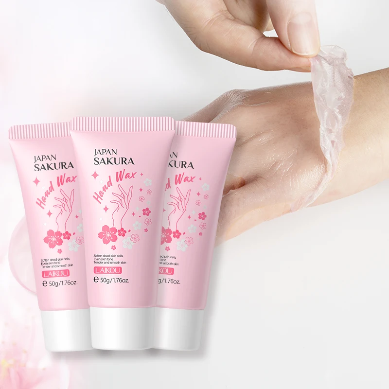 

Воск для рук AIKOU Japan Sakura, 3 шт., смягчающий омертвевшую кожу, ровный тон, нежный, гладкий, 50 г