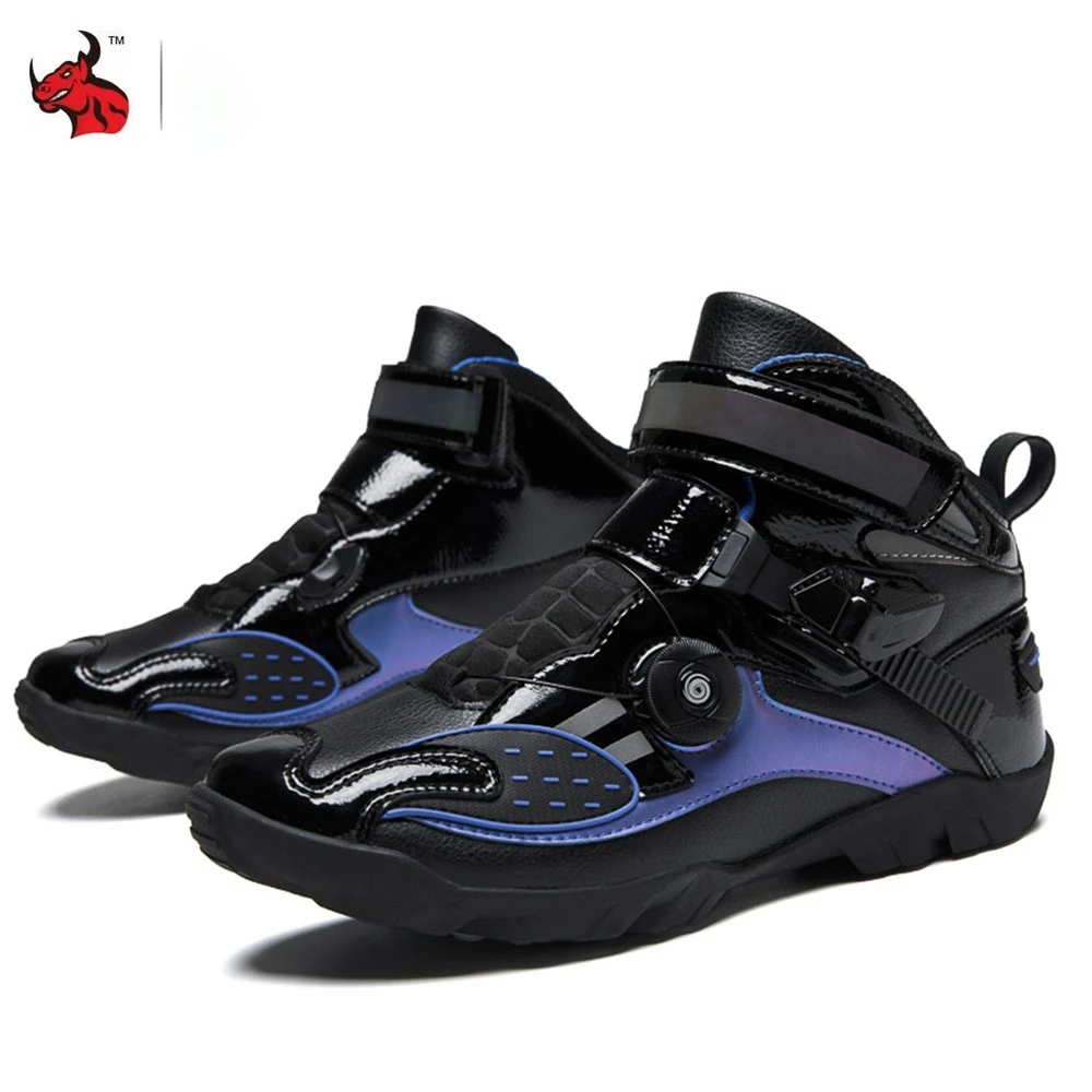 New Mountain Riding Motorcycle Breathable Fall Protection Boots Spring Riding Motorcycle Riding Protective Boots Road Shoes