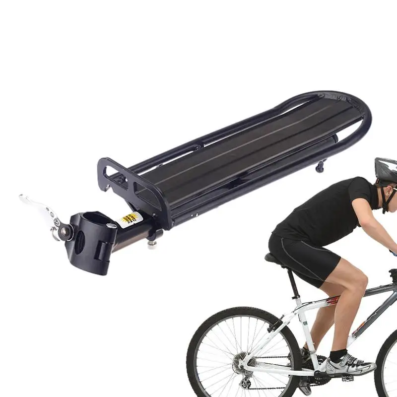 

Bike Rack For Back Of Bike Retractable Adjustable Bicycle Bag Luggage Cargo Carrier Rack Quick Release Mountain Road Bike