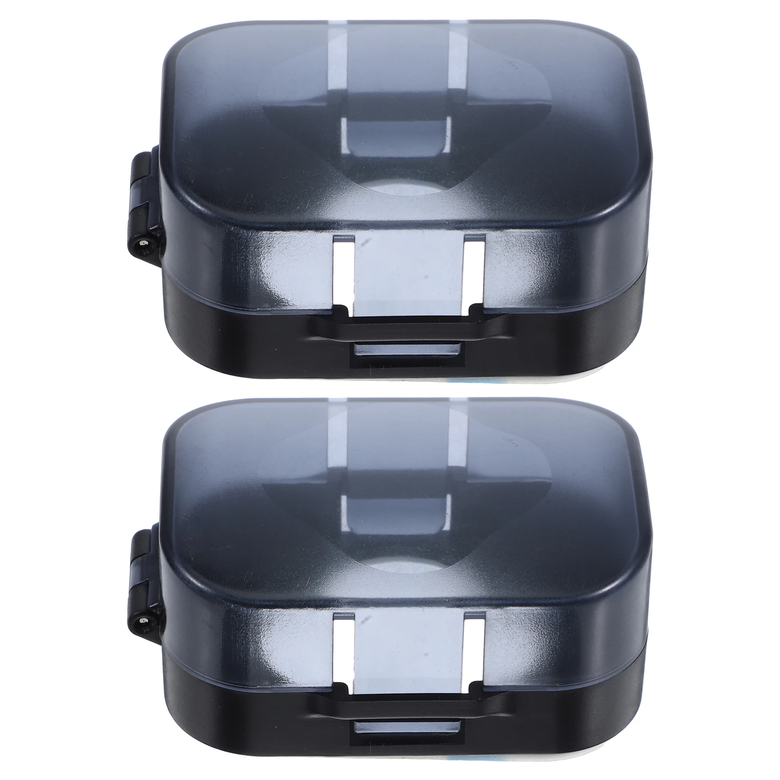 

2pcs Black Safety Lock Cover Door Handle Protector Childproofing Home Security Plastic Toddler Locks Anti Injury Easy