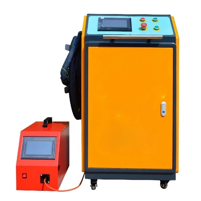 

39KG handheld laser welding machine factory air-cooled 1500W air-cooled fiber laser gun weld machine for aluminum