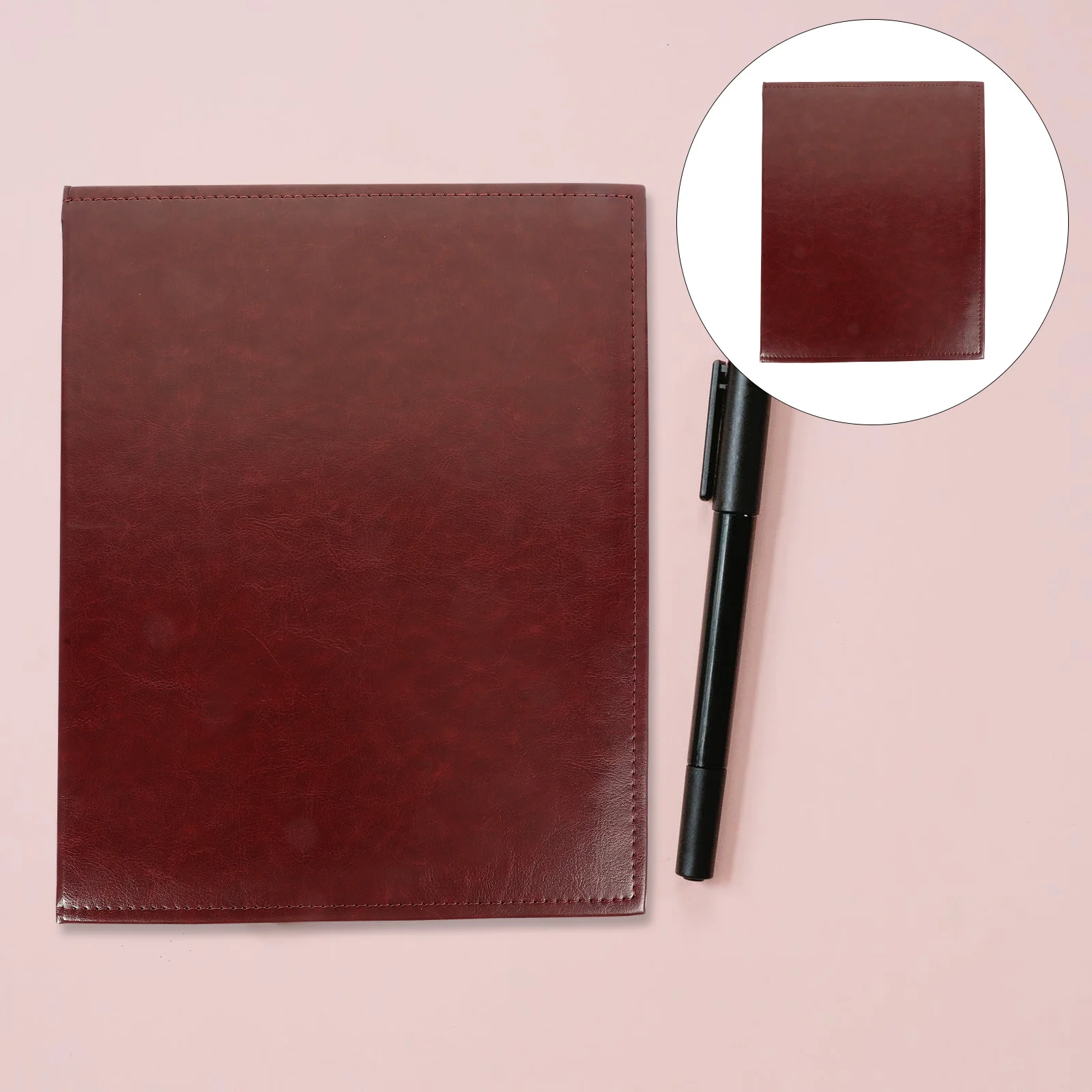 

Plastic File Folder Lightweight Portable Simple Folder Test Paper Organizer Document Organizer for Menu Profiles