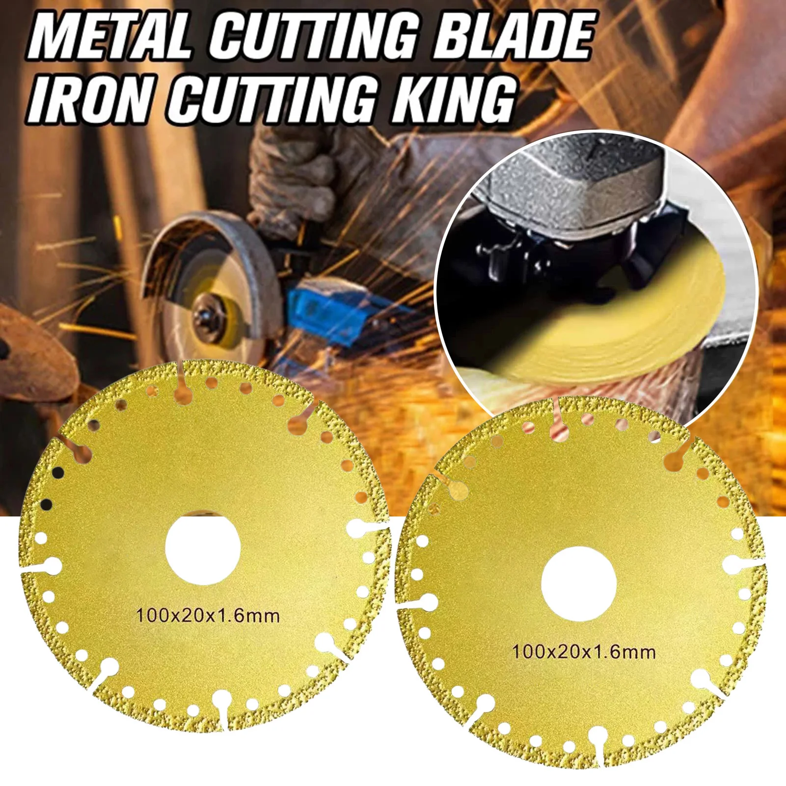 5pcs Professional Metal Cutting Disc with Strong Cutting Efficiency Long Service Life for Cutting Stainless Steel Metal