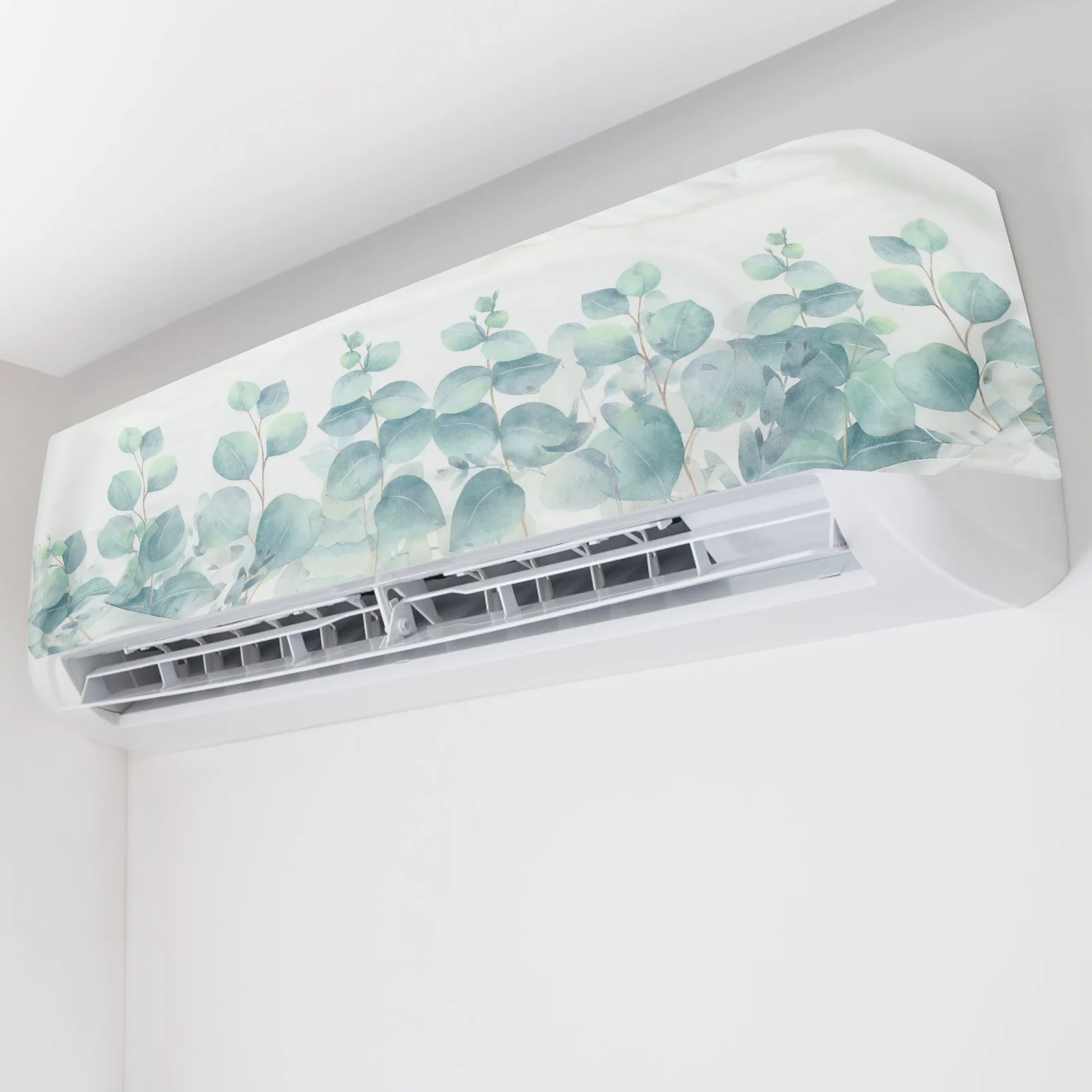 

Easy Install AC Cover Dustproof Protection Indoor Polyester Air Conditioner