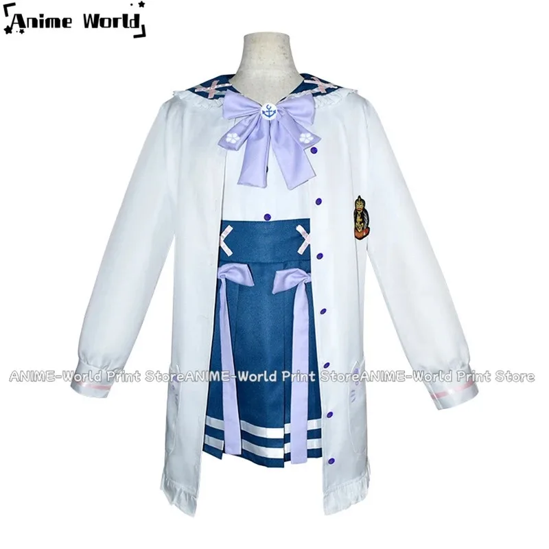 

《 》Unisex Anime Cos Minato Aqua Lolita Cosplay Costumes Halloween Uniform Suits Custom Sizex;4'b,5;y,8