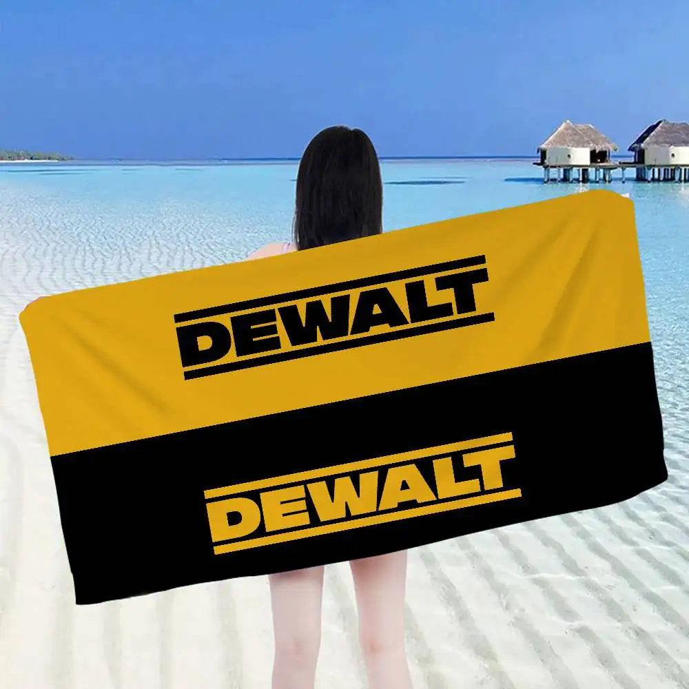 D-DEWALTS Big Microfiber Beach Towels Quick Dry Towel Sand Beach Towels Pool Towel for Travel Swim Pool Yoga