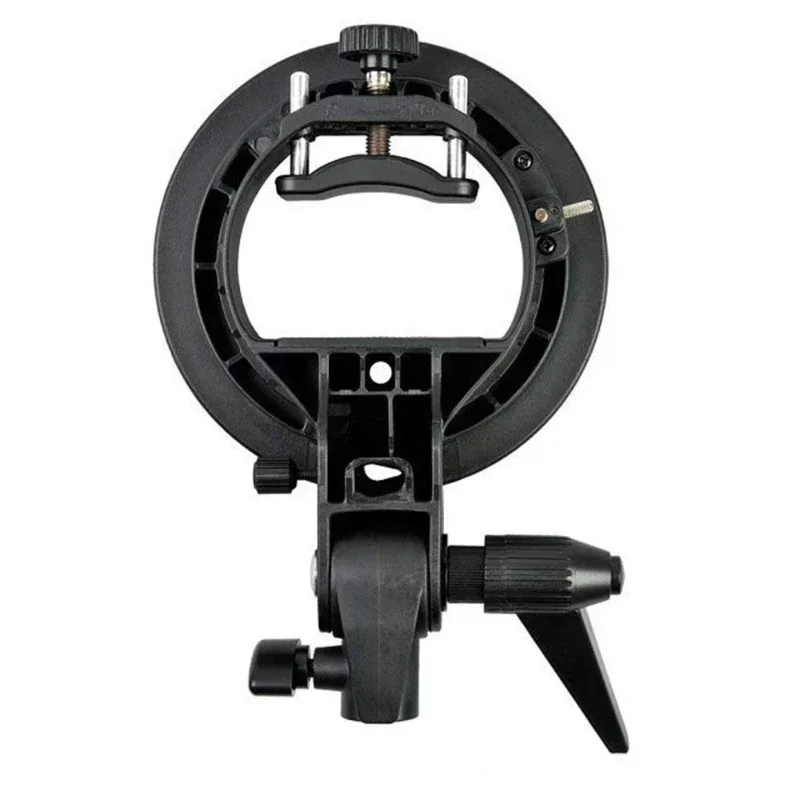 S-type Bracket Holder with  Mount for Softbox Honeycomb Beauty dish Reflector Umbrella