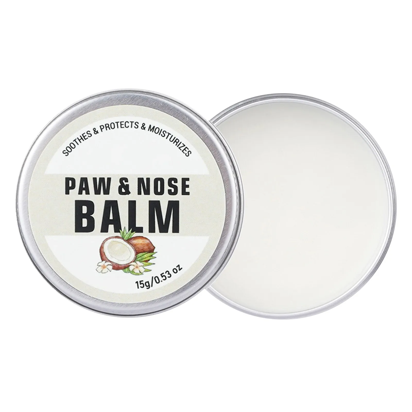 Nuevo bálsamo para la nariz para el cuidado de perros, bálsamo hidratante para perros, crea una barrera que protege y se seca, agrietada, totalmente natural, crema de vitamina 15g