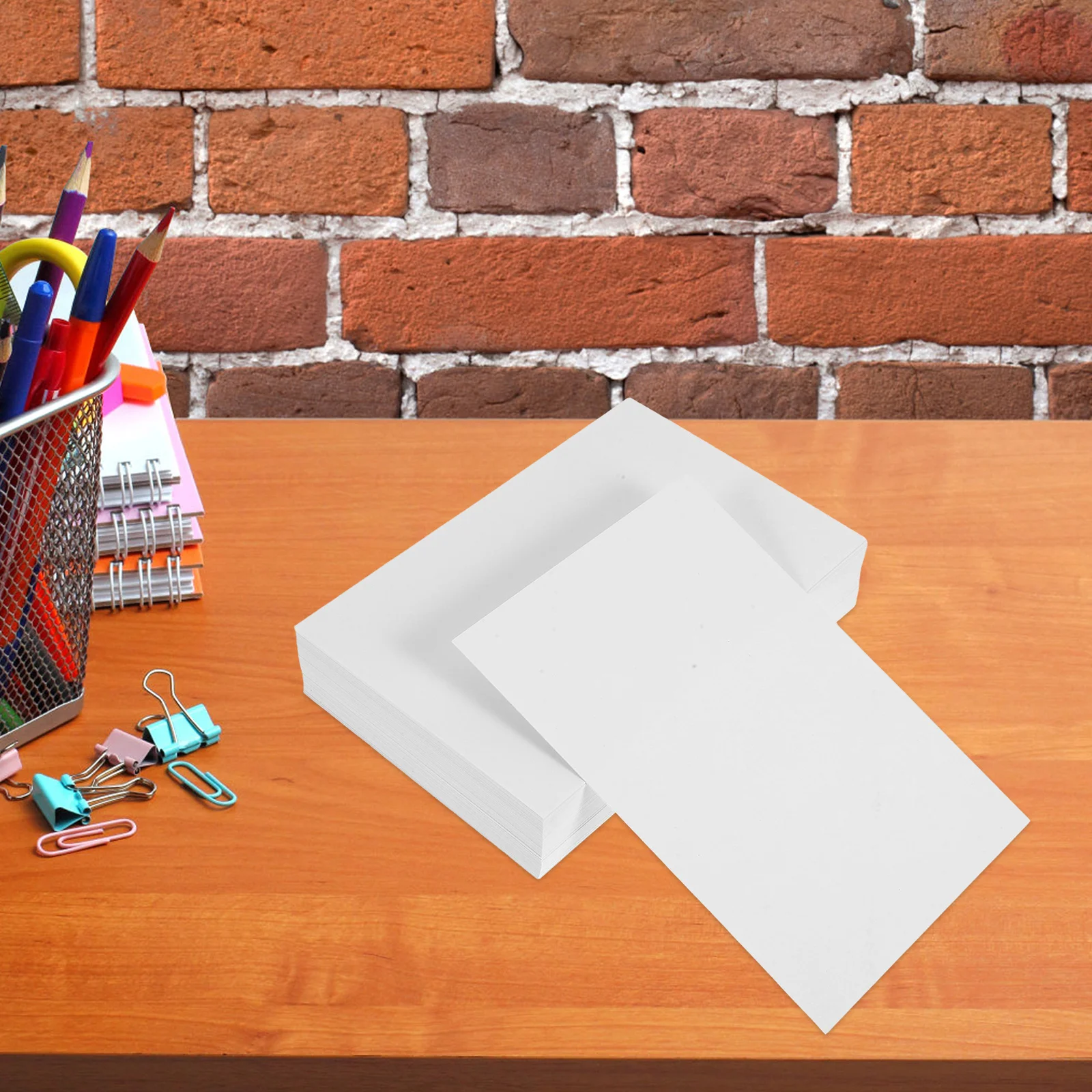 

60 Pcs Double Sided Blank 14 8x10cm White Cardstock DIY Postcards Greeting Word Note Cards Mailing