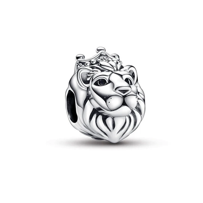 رائجة البيع 2026 لتقوم بها بنفسك مجوهرات هدية الذئب النمر أصلع النسر الأسد سحر زهرة حبة استرخى صالح الأصلي الفضة سوار قلادة الموضة #4