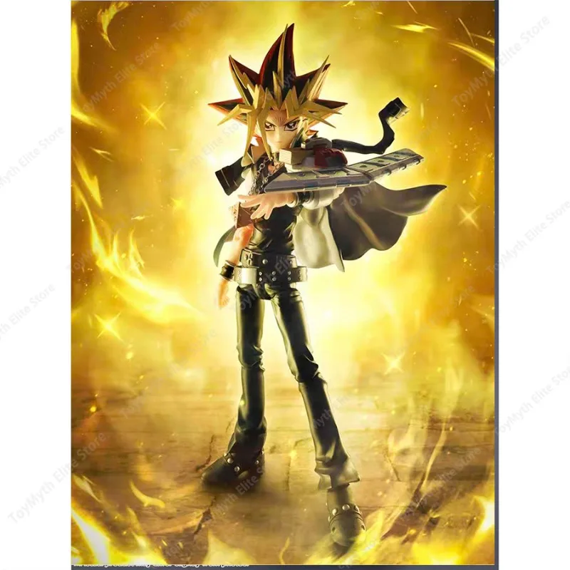 

In Stock New BANDAI Yu-Gi-Oh Duel Monsters S.H.Figuarts SHF YAMI YUGI PVC Action Figure Model Series Collection Christmas Gifts