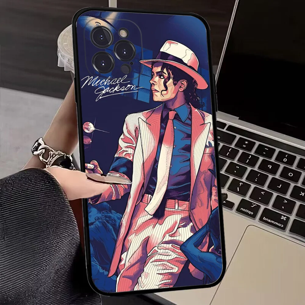 Michael jackson Phone Case for iPhone 15 8 7 6 6S Plus X SE 2020 XR XS 14 11 12 13 Mini Pro Max Mobile Case