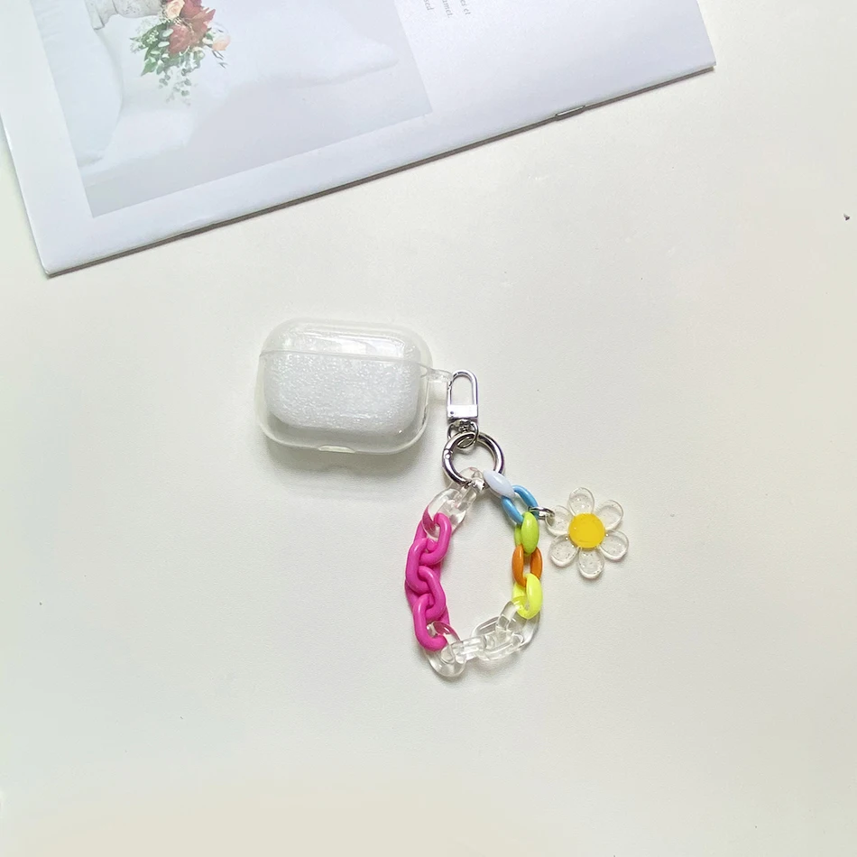 สำหรับ Lenovo LP40 PRO / LP2 / LP40 / LP80/ LP5 / LP12/LP6กรณีดอกไม้แฟชั่นสายรัดข้อมือฝาครอบซิลิโคนหูฟัง