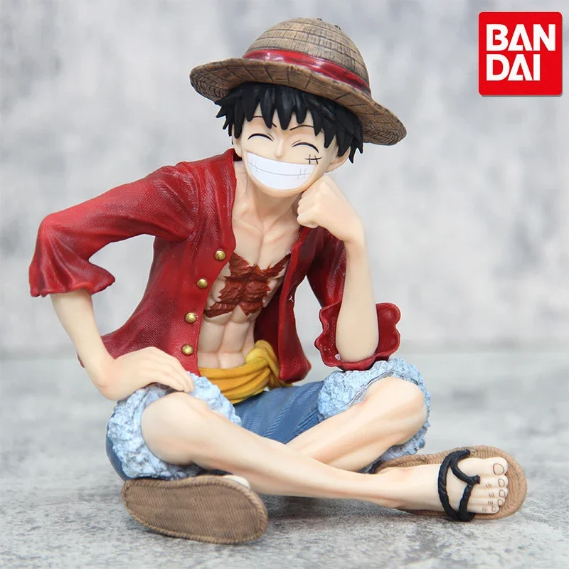 

13cm Anime One Piece Luffy Figure Monkey D. Luffy Smiley Face Action Figures PVC Collection Model Toys for Children Doll Gifts