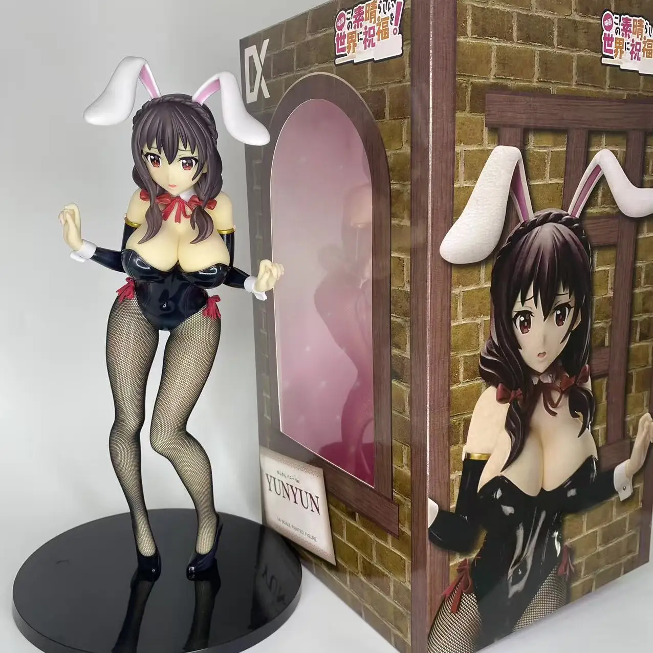 

Благословите красивый мир Youyou аниме красивая девушка Yunyun кролик девушка модель ручной работы коллекция украшений