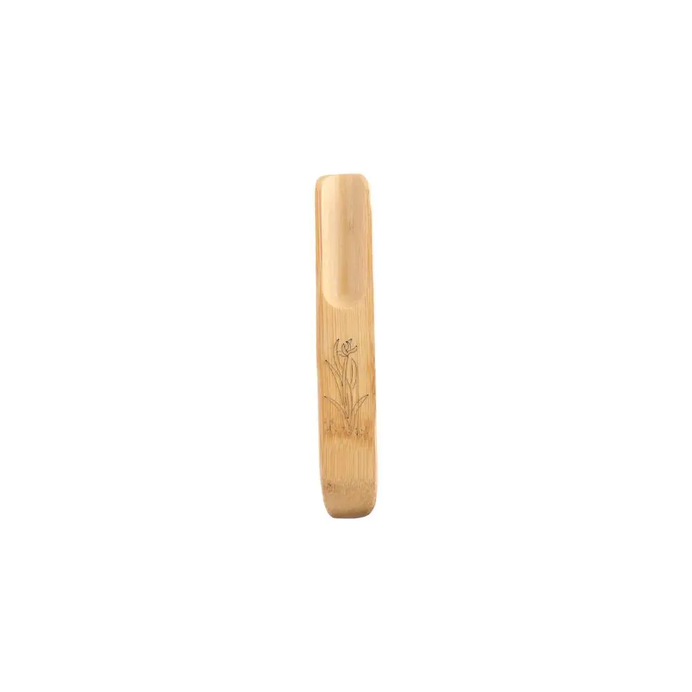 Retro 2023 Household Fish Shape Teaware Accessories Bamboo Tea Shovel Coffee Spoon Teaspoon Tea Scoop