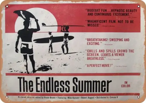 Metal Sign - Endless Summer (1966) 1 - Vintage Look