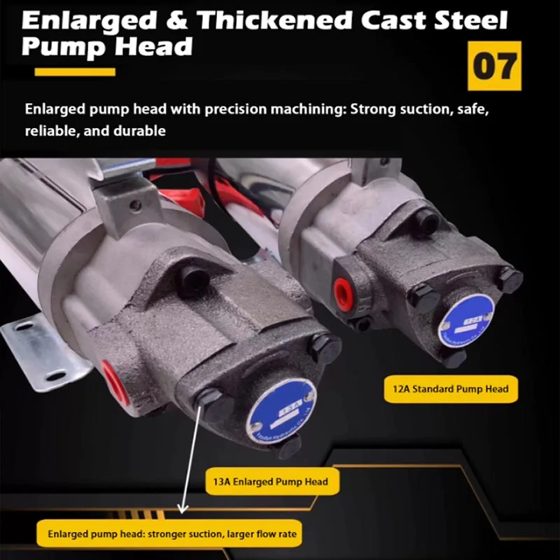 

Малогабаритный масляный насос постоянного тока 180 Вт, 12 В/24 В, шестеренчатый электрический циклоидный насос, гидравлический редукторный насос, автомобильный топливный насос 12 А