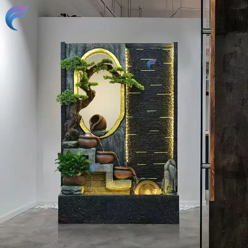 Customization.BF5029 Outdoor Wall Fountain Waterfall Landscaping and Decorative Fountains