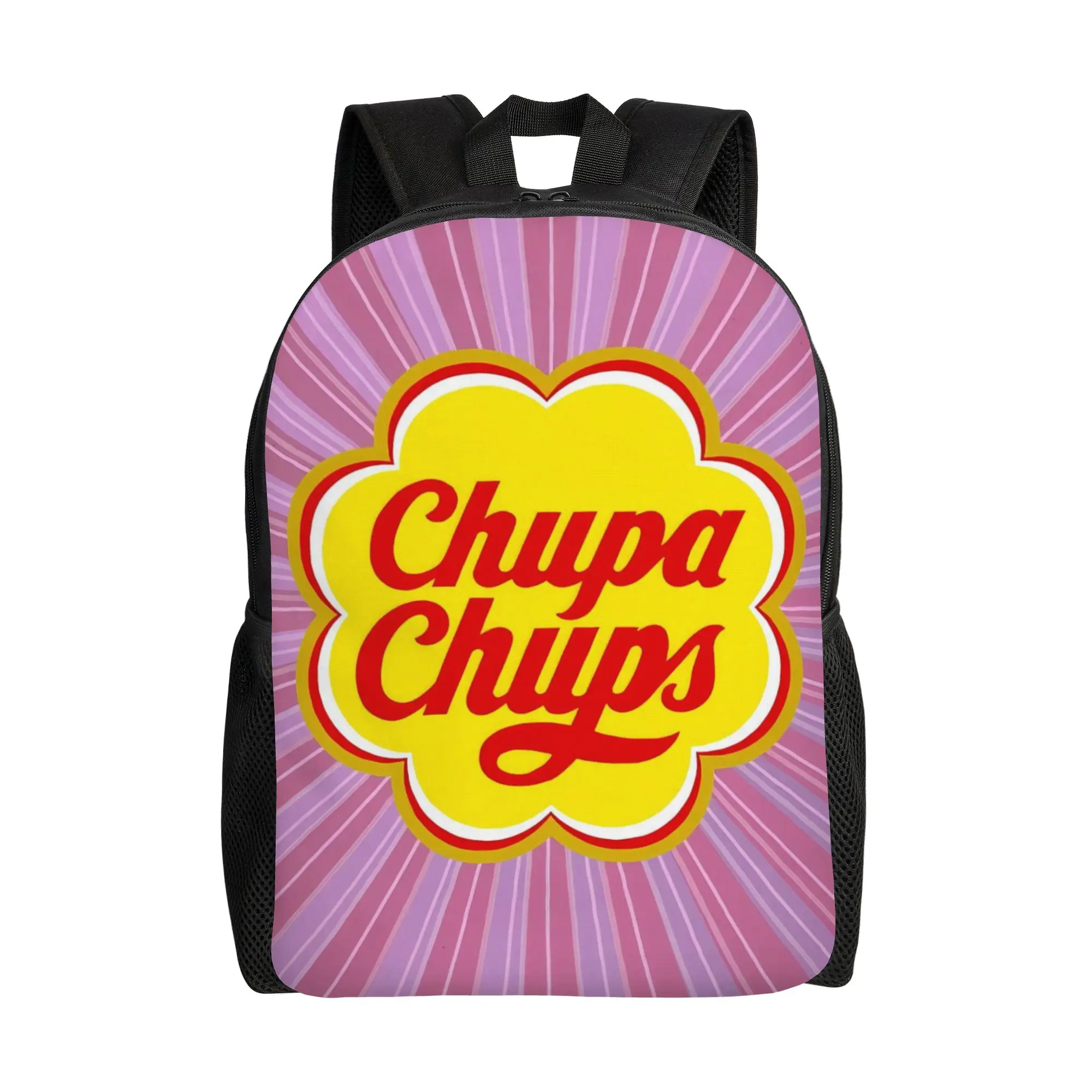 

Chupa Chups Schoolbag Back to school season FUN 17 Large Capacity Backpack