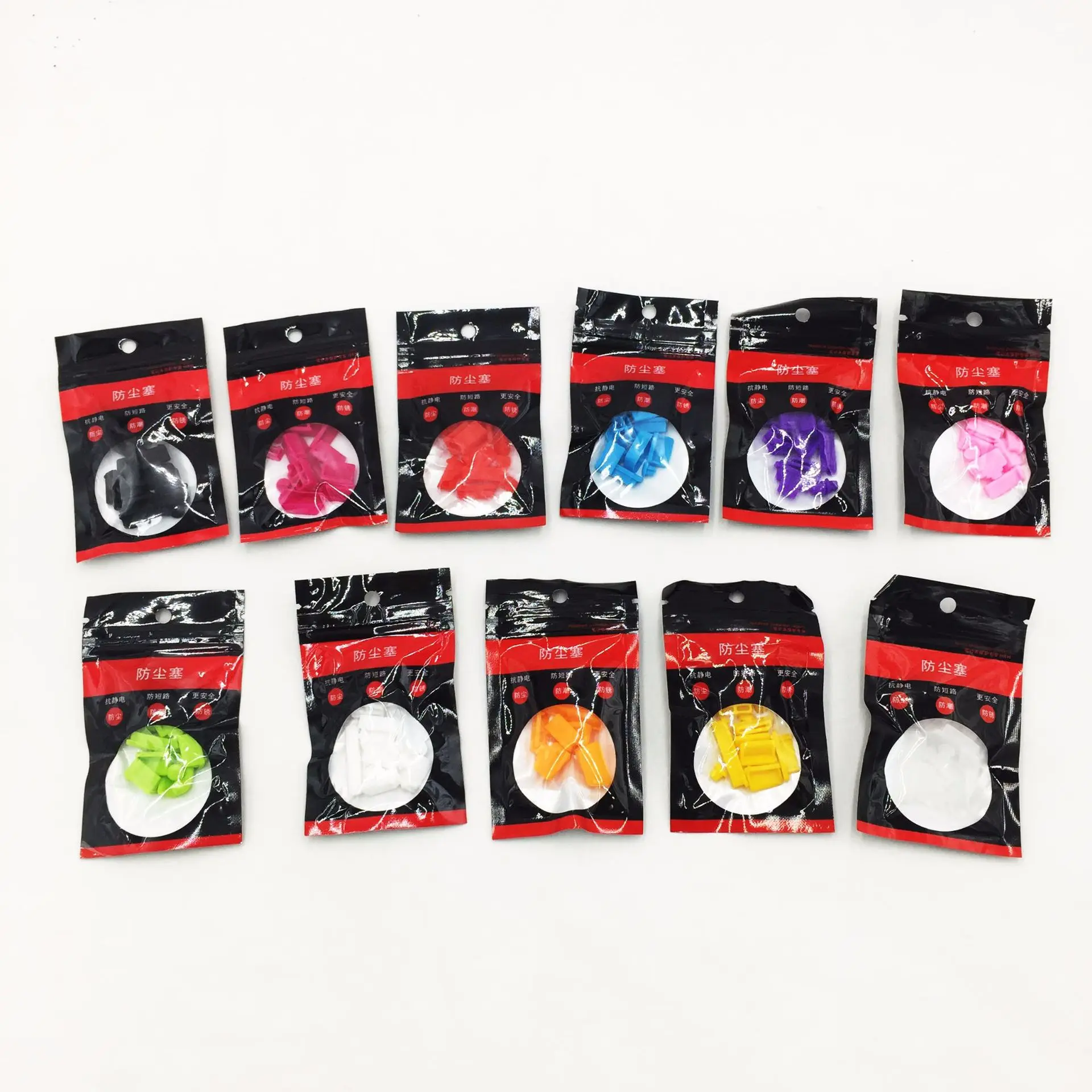 13pcs Computer Dust Plug Colorful Silicone Anti Dust Plug Computer Cover Laptop Waterproof Plug Laptop Dustproof