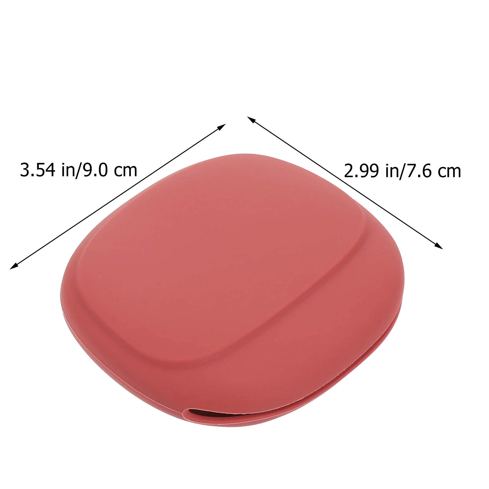 2 Pcs Makeup Sponge Holder Silicone Powder Puff Storage Bag for Travel Silica Gel Sponges Foundation