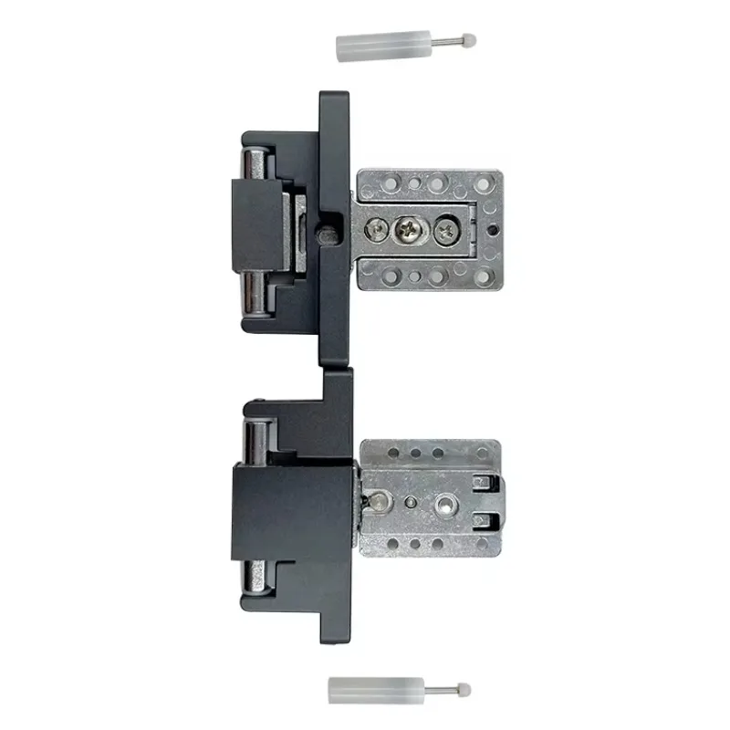 

Easy Install Durable Modern Furniture Cabinet Handleless Door Hinge Soft Close Aluminum Hinge for Bathroom Living Room Bedroom