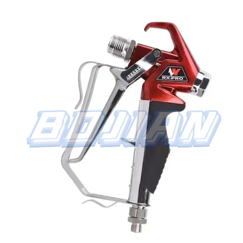 Paint Spray Gun RX-Pro Red Series High Pressure Airless 538020 with 517 Tip and Guard Titan Paint Gun 0538020